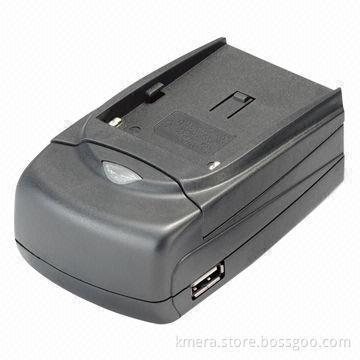 Digital Camera Battery Charger for Canon BP718/BP727 Batteries, with 800mA Maximum DC Output Current